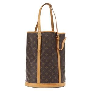 LOUIS VUITTON Monogram Bucket GM Shoulder Bag M42236 LV Auth ka954